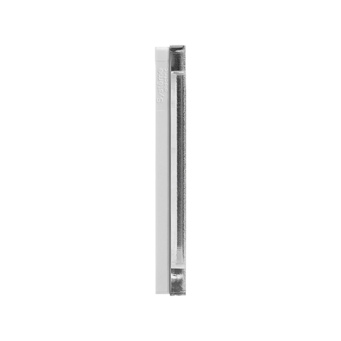 Systeme Electric ArtGallery Pure Матовое органическое стекло Белый Рамка 3-ая