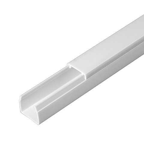 Промрукав Кабель-канал белый в г/к 16х16 (120м/уп)