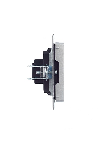 IEK BRITE Розетка HDMI РHDMI-0-БрА алюминий