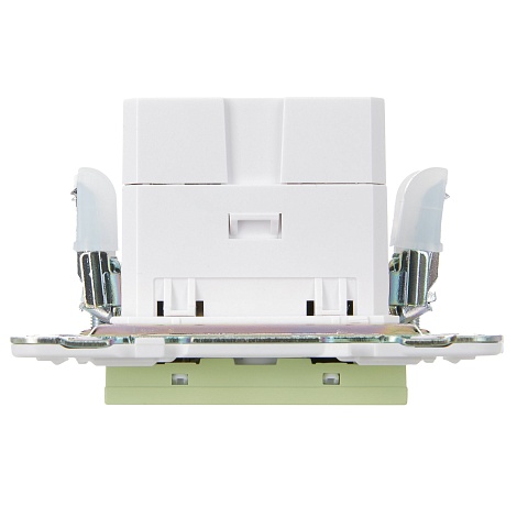 IEK SKANDY Мятный Розетка USB A+C 18Вт SK-R13G