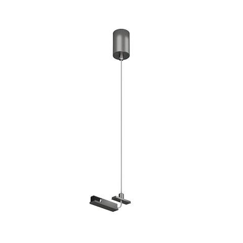 Denkirs TR5717-DN Подвод питания для подвесного монтажа, для трека Shine, серия Base, 48V DC, IP20, 2м, темный никель, алюминий