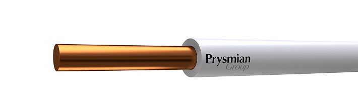 Кабель ПуВнг(А)-LS 1x6 ок   (Белый РЭК-Prysmian)