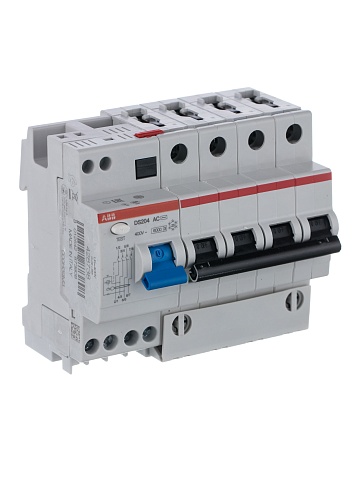 ABB DS204 AC-C50/0,03 Выключатель автоматический дифференциального тока 8мод.