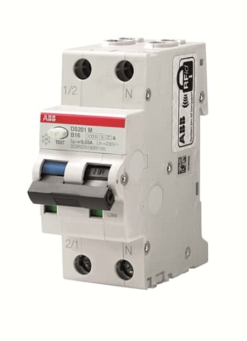 ABB Выключатель автоматический дифференциального тока DS201 M B6 A100
