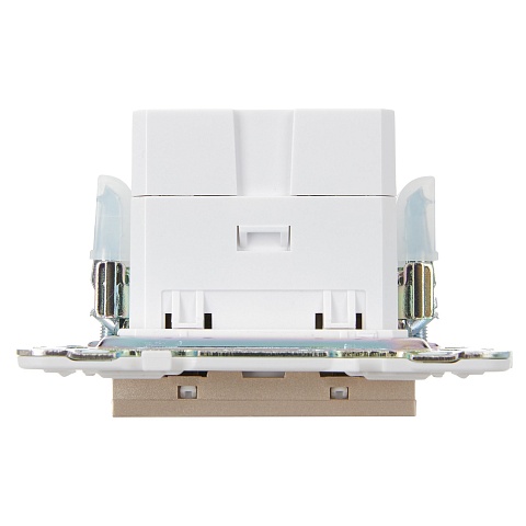 IEK SKANDY Песочный Розетка USB A+A 3,1А SK-R15Sa