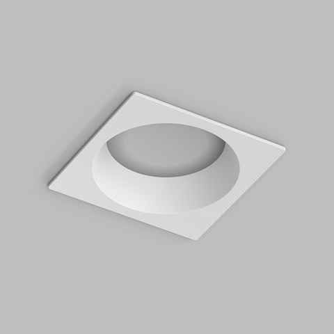 Denkirs DK3104-WH Встраиваемый влагозащищенный светильник DEEP, IP65, 15 Вт, GU5.3, LED, белый, пластик