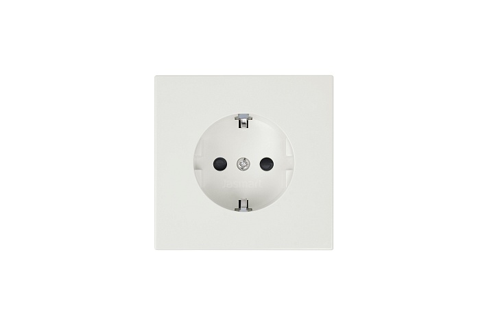 Jasmart FD Сахара Розетка с/з со шторками 16A 250V~