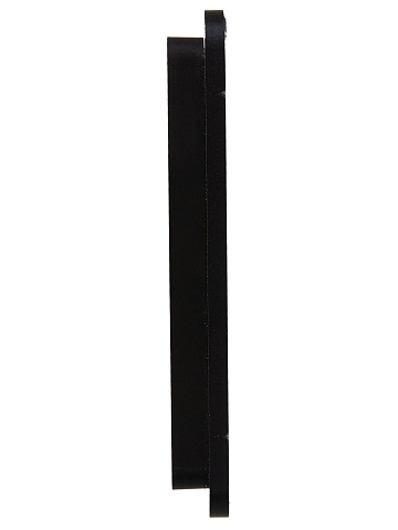 IEK BRITE DECOR Черный металл. скругл.угол Рамка 2-м РУ-2-1-Бр RE