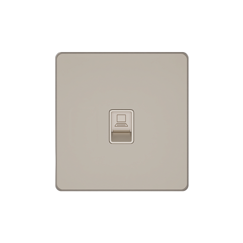 Systeme Electric Systeme Infinity Песчаный берег Розетка информационная RJ-45 кат.5e