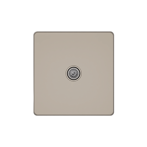 Systeme Electric Systeme Infinity Песчаный берег Розетка телевизионная TV/FM 5-1000MГц