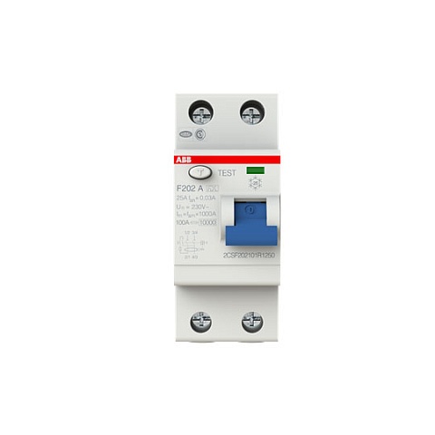 ABB F202A УЗО 2Р 25А 30mA (A)