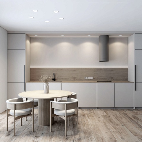 Denkirs DK2450-WH Точечный встраиваемый влагозащищенный светильник TRIM