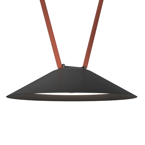 Denkirs DK5565-BK Трековый светильник Belty Flow со светодиодом d300mm H71mm 48V 12W 120° 3000K IP20 черный алюминий