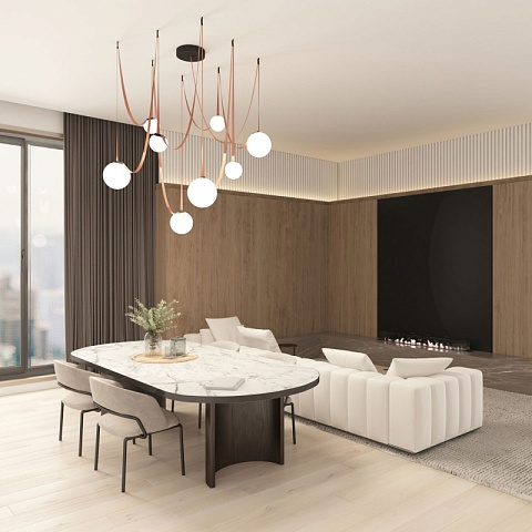 Denkirs DK5555-BK Трековый светильник BELTY ORB