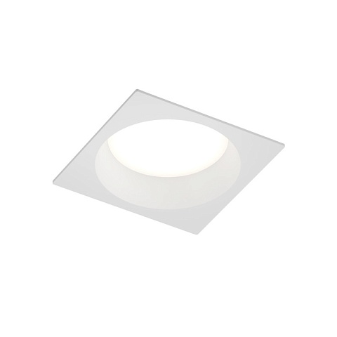 Denkirs DK3104-WH Встраиваемый влагозащищенный светильник DEEP, IP65, 15 Вт, GU5.3, LED, белый, пластик