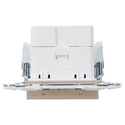 IEK SKANDY Песочный Розетка USB A+C 3,1А SK-R14Sa