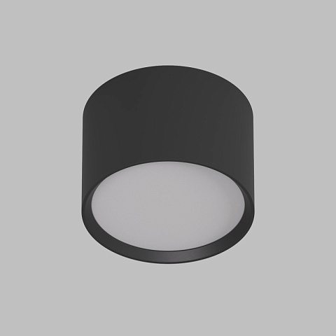 Denkirs DK2601-BK Светильник накладной LUND, IP 20, до 15 Вт, GX53, LED, черный, алюминий