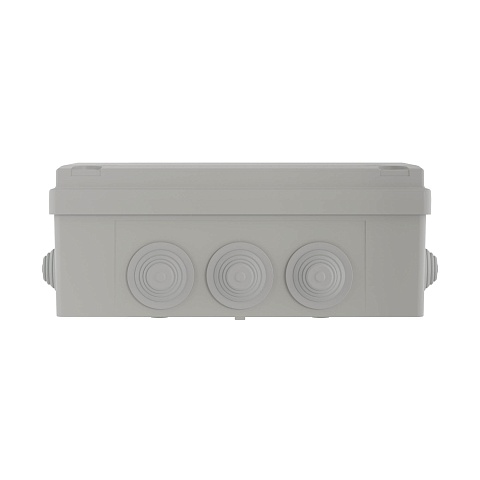 DKC Коробка распределительная 240x190x90 IP55 10 конических сальников d max = 32мм