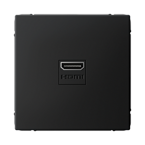 Systeme Electric ArtGallery Карбон Розетка HDMI, 16А, механизм