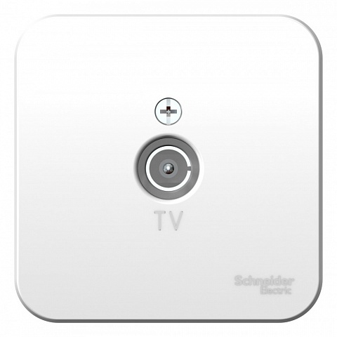 SE Blanca наруж Бел Розетка TV, изолир. пластина