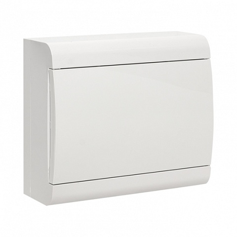 EKF PROxima Щит распределительный ЩРН-П-10 "SlimBox" белая дверца IP41