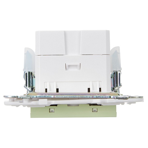 IEK SKANDY Мятный Розетка USB A+A 3,1А SK-R15G