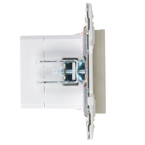 IEK SKANDY Бежевый Розетка USB A+C 3,1А SK-R14B