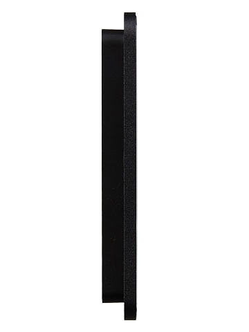 IEK BRITE DECOR Черный металл. скругл.угол Рамка 4-м РУ-4-1-Бр RE