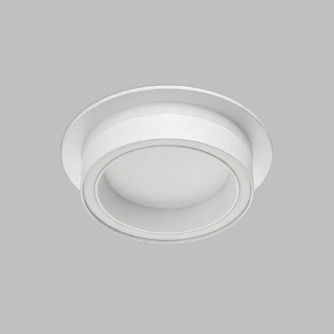 Denkirs DK-DH2010-WH Встраиваемый светильник GLOW, GX53, до 15 Вт, LED, IP20, белый, алюминий, акрил