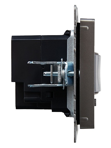 IEK BRITE BASE Сталь Датчик движения ДС10-1-БрС