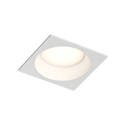 Denkirs DK3104-WH Встраиваемый влагозащищенный светильник DEEP, IP65, 15 Вт, GU5.3, LED, белый, пластик