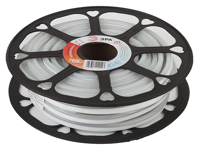 ЭРА Светодиодная неоновая лента N2835-120-IP67-220V-20m-R красный