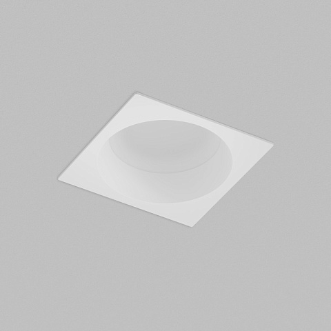 Denkirs DK3104-WH Встраиваемый влагозащищенный светильник DEEP, IP65, 15 Вт, GU5.3, LED, белый, пластик