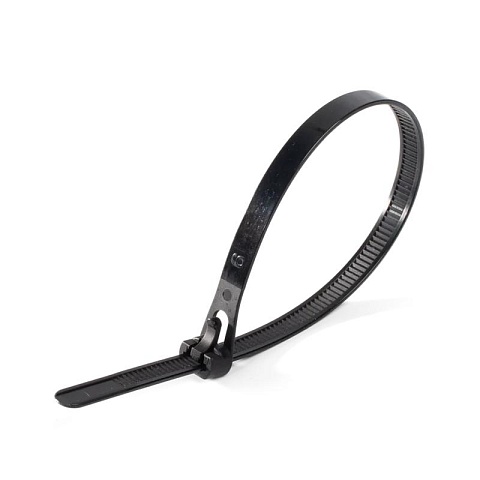 Fortisflex Стяжки нейлоновые КСР 7,5*250 (ч) (100шт.)