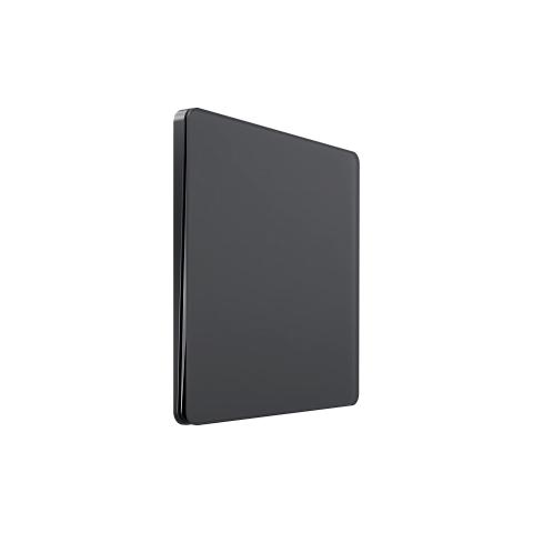 Systeme Electric Systeme Infinity Вулканический пепел Выключатель/Переключатель 1-клавишный, 10А
