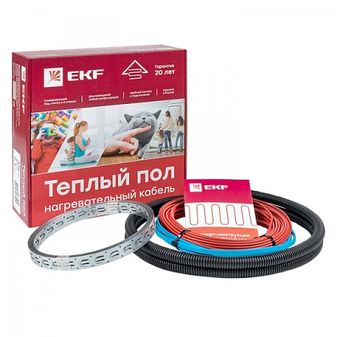 EKF PROxima Теплый пол (нагревательный кабель) 225Вт 16 м 1,5 м2