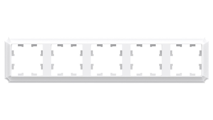 Systeme Electric AtlasDesign Antique 5-постовая РАМКА, универсальная, ЛОТОС