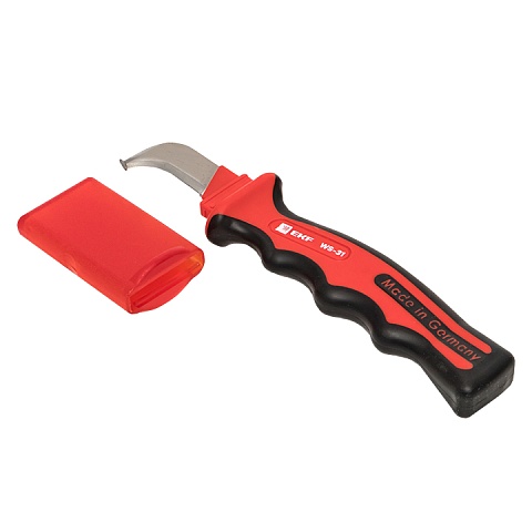 EKF Averes Нож для снятия изоляции с пяткой 1000V WS-31 Professional