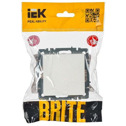 IEK BRITE Вывод кабеля МВ10-БрБ белый