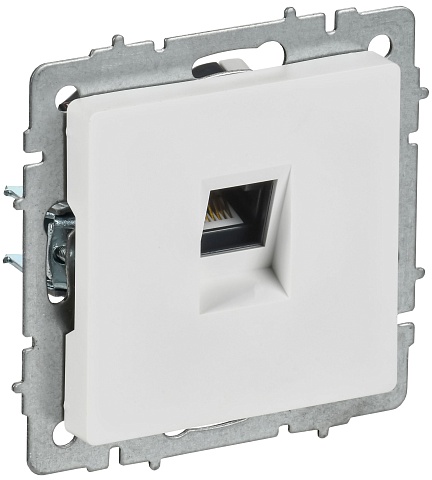 IEK BRITE Роз. комп. RJ45 кат.5E РК10-БрАБ а/б