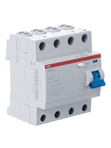 ABB F204AC УЗО 4Р 40А 30mA (AC)