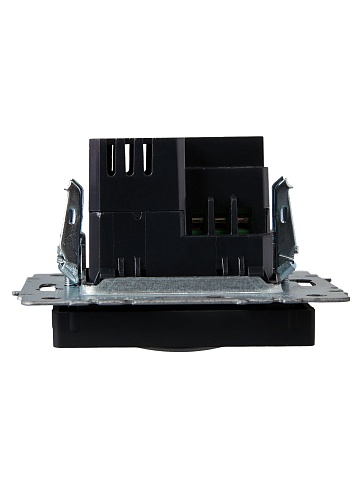 IEK BRITE BASE Черный Датчик движения ДС10-1-БрЧ