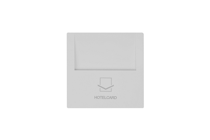 Jasmart FD Матовый тауп (soft touch) Выключатель отельный карточный с накладкой 10А, 250В