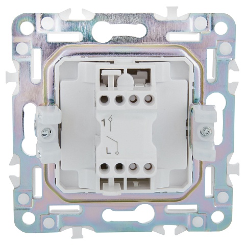 IEK SKANDY Песочный Выключатель 1-клавишный 10А SK-V01Sa