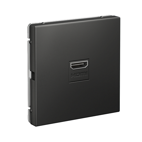 Systeme Electric ArtGallery Базальт Розетка HDMI, 16А, механизм