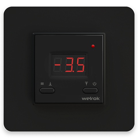 Welrok kt bk Терморегулятор для снеготаяния 16 А, 3000 ВА, 0…10 °С, -20…-1 °С