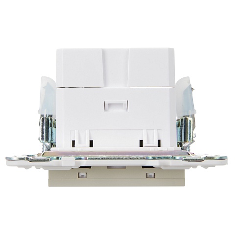 IEK SKANDY Бежевый Розетка USB A+C 3,1А SK-R14B