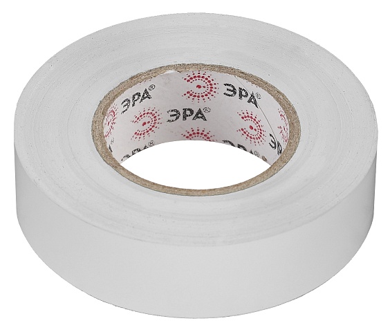 ЭРА Изолента ET1520WHITE ПВХ 15мм х 20м белая