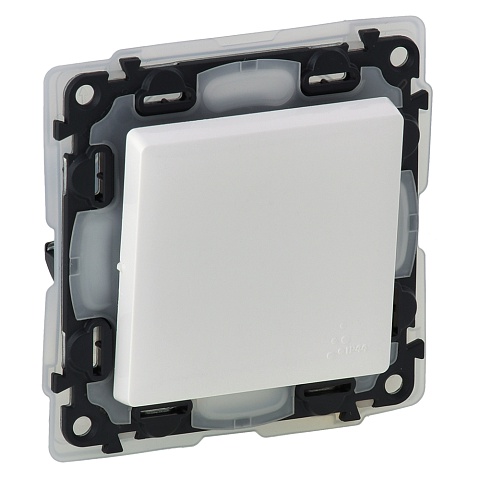 Legrand Valena LIFE DIY Бел Выключатель 1-клавишный 10А 250В (IP44)
