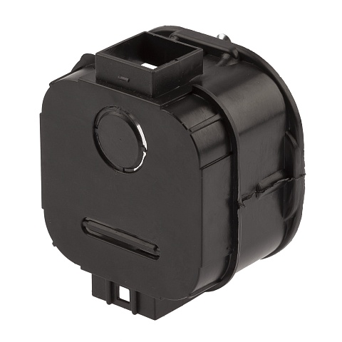 ЭРА Коробка установочная KUTS-60-60-43-s-black усиленная для твердых стен саморезы стыковочные узлы черная IP20